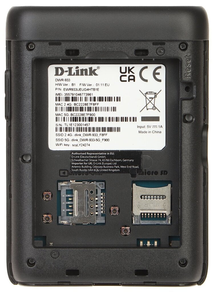 D-Link DWR-933 hind ja info | Ruuterid | kaup24.ee