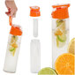 Veepudel puuvilja sisestusega, 800 ml. hind ja info | Joogipudelid | kaup24.ee