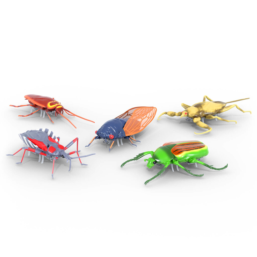 Interaktiivsed nanoolendid Hexbug, 5 tk. hind ja info | Poiste mänguasjad | kaup24.ee