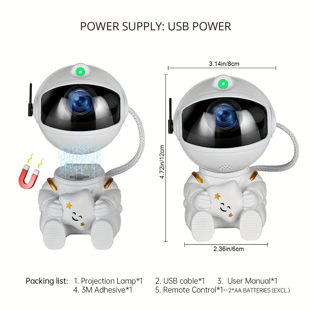Projektor Tähegalaktika цена и информация | Peokaunistused | kaup24.ee