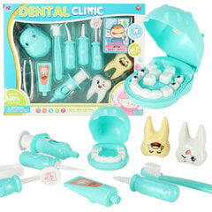 Набор "Маленький стоматолог", голубой бегемот цена и информация | Игрушки для девочек | kaup24.ee
