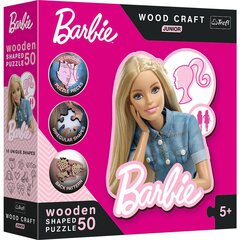 Puidust pusle Trefl Barbie, 50 osa цена и информация | Пазлы | kaup24.ee