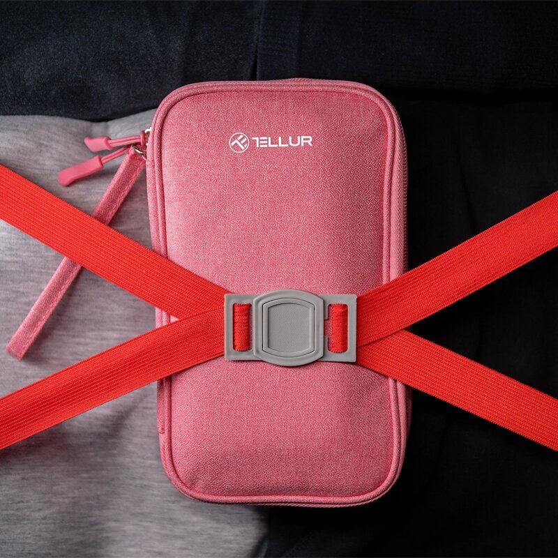 Tellur Universal travel cable organiser Pink hind ja info | Kohvrid, reisikotid | kaup24.ee