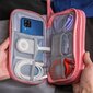 Tellur Universal travel cable organiser Pink hind ja info | Kohvrid, reisikotid | kaup24.ee