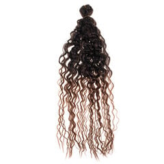 Синтетические волосы для локонов, коричневые цена и информация | Аксессуары для волос | kaup24.ee