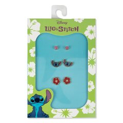 Kõrvarõngaste komplekt Disney Lilo & Stitch, 3 paari hind ja info | Laste aksessuaarid | kaup24.ee