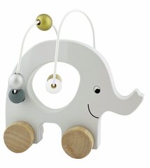 Jabadabado Motoorikakeskus elevant, hõbedane цена и информация | Игрушки для малышей | kaup24.ee