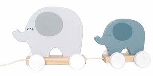 Jabadabado Järgi tõmmatav elevant, hall hind ja info | Jabadabado Lapsed ja imikud | kaup24.ee