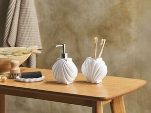 Белый набор аксессуаров для ванной комнаты Beliani, 3 предмета цена и информация | Аксессуары для ванной комнаты | kaup24.ee