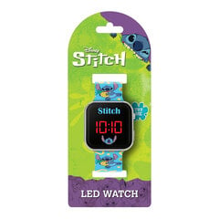 DISNEY Lilo & Stitch LED-часы с силиконовым ремешком цена и информация | Аксессуары для детей | kaup24.ee