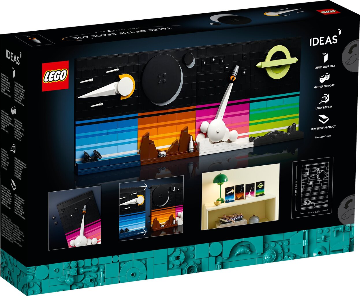 21340 LEGO Ideas Kosmoseajastu lood hind ja info | Klotsid ja konstruktorid | kaup24.ee