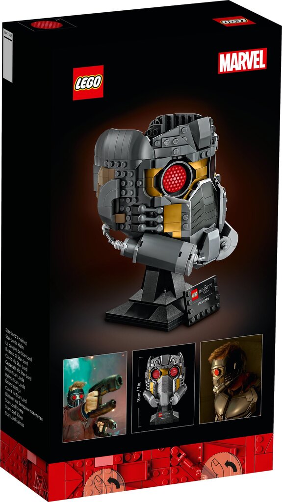 76251 LEGO Super Heroes Star-Lordi kiiver hind ja info | Klotsid ja konstruktorid | kaup24.ee
