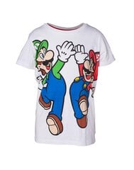 Super Mario Mario & Luigi T-särk hind ja info | Poiste särgid | kaup24.ee