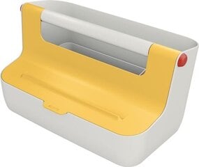 Ящик для хранения Leitz Cosy Ручка для переноски Жёлтый ABS (21,4 x 19,6 x 36,7 cm) цена и информация | Ящики для вещей | kaup24.ee