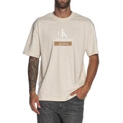 Calvin Klein Jeans t-särk meestele 8720108076661, kollane цена и информация | Мужские футболки | kaup24.ee