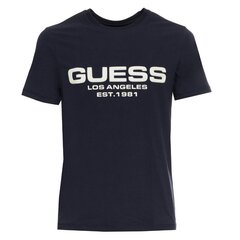 Футболка Guess для мужчин 7619342077507, синий цвет цена и информация | Мужские футболки | kaup24.ee
