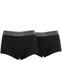 Guess aluspüksid meestele 7613395966030, must, 2 tk цена и информация | Мужские трусы | kaup24.ee