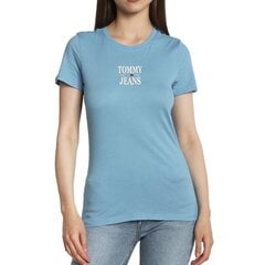 Tommy Jeans T-särk naistele, sinine цена и информация | Женские футболки | kaup24.ee