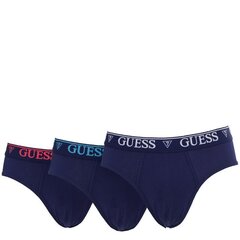 Мужские трусы Guess 7613402717709, синие, 3шт. цена и информация | Мужские боксеры | kaup24.ee