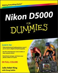 Nikon D5000 For Dummies цена и информация | Книги по фотографии | kaup24.ee