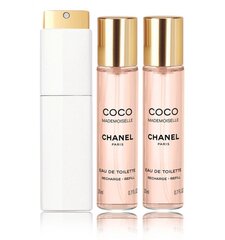 Chanel Coco Mademoiselle EDT для женщин 3x20 мл цена и информация | Chanel Духи, косметика | kaup24.ee