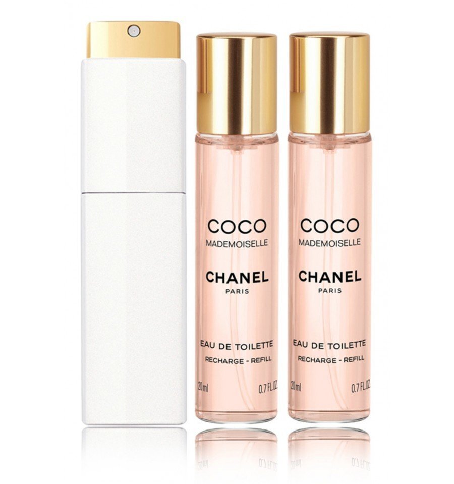 Tualettvesi Chanel Coco Mademoiselle EDT naistele 3 x 20 ml hind ja info | Naiste parfüümid | kaup24.ee