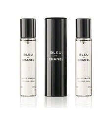 Chanel Bleu de Chanel EDT для мужчин 3x20 мл цена и информация | Chanel Духи, косметика | kaup24.ee