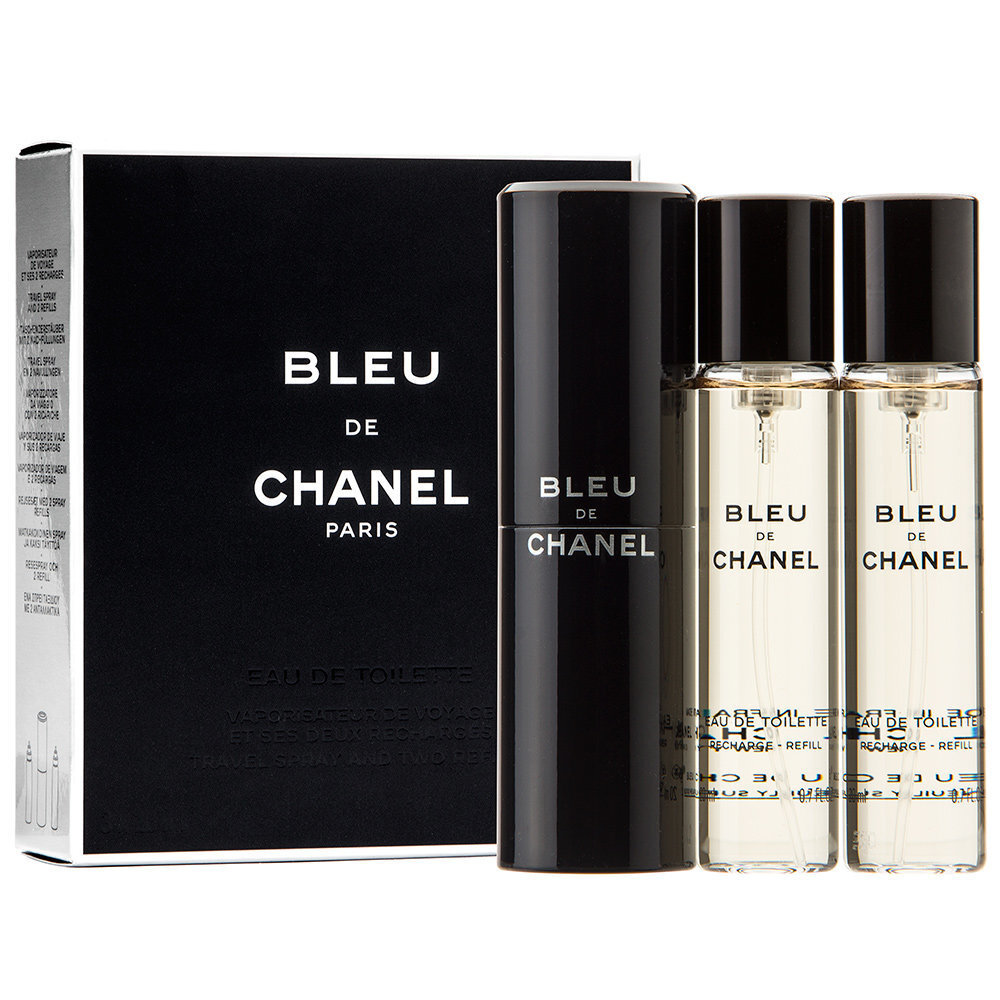 Chanel Bleu de Chanel EDT meestele 3x20 ml цена и информация | Meeste parfüümid | kaup24.ee