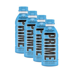 Isotooniline jook Prime UK Blue Raspberry, 4 x 500ml hind ja info | Karastusjoogid | kaup24.ee