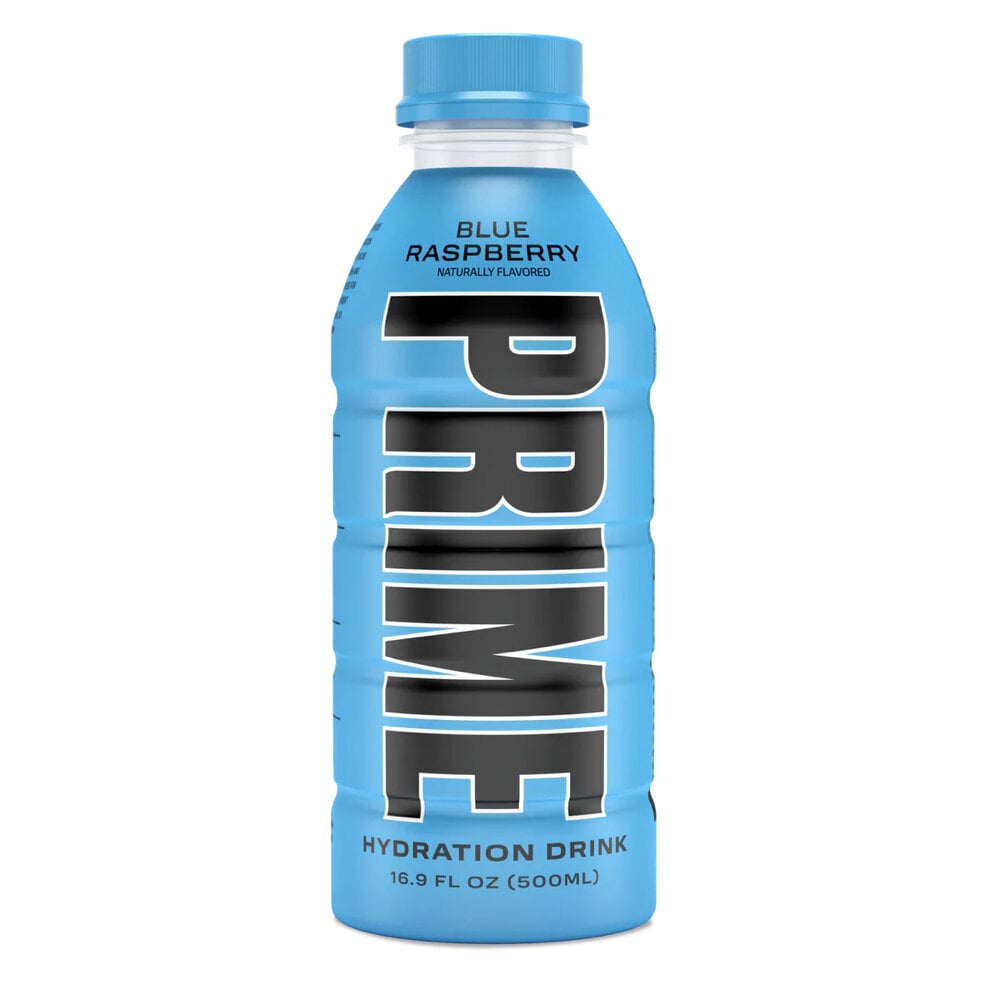 Isotooniline jook Prime UK Blue Raspberry, 4 x 500ml hind ja info | Karastusjoogid | kaup24.ee