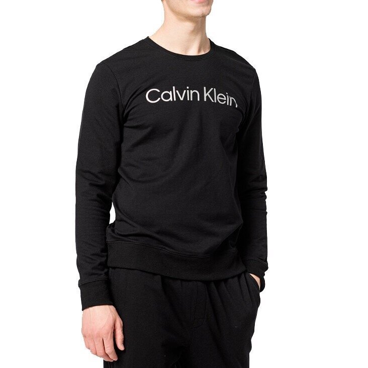 Calvin Klein Underwear dressipluus meestele 8719855390601, must hind ja info | Meeste pusad | kaup24.ee