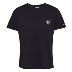 Tommy Jeans t-särk naistele, must hind ja info | Naiste T-särgid, topid | kaup24.ee