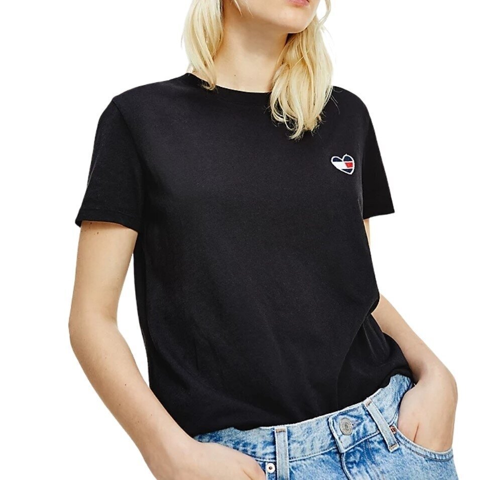Tommy Jeans t-särk naistele, must цена и информация | Naiste T-särgid | kaup24.ee