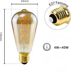 Светодиодная лампочка E27, 6 шт., 4W, 230V цена и информация | Лампочки | kaup24.ee