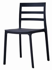 Комплект из двух стульев, черный цена и информация | Стулья для кухни и столовой | kaup24.ee