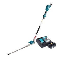 Akuhekilõikur Makita Dun 500 WRM 18 V, 50 cm, koos akuga 4,0 Ah ja laadijaga цена и информация | Кусторезы, ножницы для газона | kaup24.ee