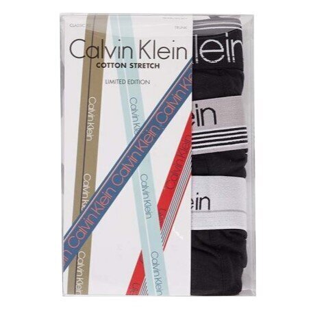 Calvin Klein aluspüksid meestele 8719855976461, must, 3 tk цена и информация | Meeste aluspesu | kaup24.ee