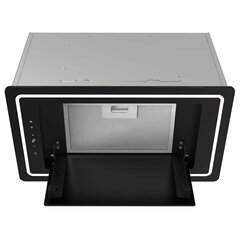 Кухонная вытяжка 52 см черная Berdsen BT-239 цена и информация | Вытяжки на кухню | kaup24.ee