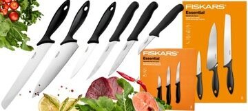 Nugade komplekt karbis Fiskars 6-osaline цена и информация | Noad ja tarvikud | kaup24.ee