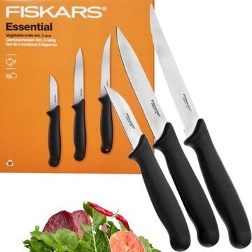 Nugade komplekt karbis Fiskars 6-osaline цена и информация | Noad ja tarvikud | kaup24.ee