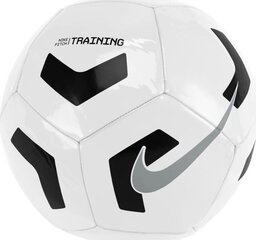 Nike jalgpallipall Pitch Training CU8034 100, suurus 5, valge hind ja info | Jalgpalli pallid | kaup24.ee