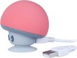 Sudroid Mushroom Mini juhtmeta Bluetooth-kõlar mikrofoniga, punane hind ja info | Kõlarid | kaup24.ee