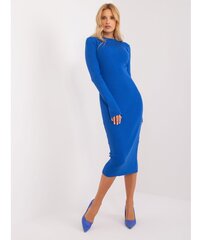 Kootud kleit naistele, Koobaltsinine hind ja info | Kleidid | kaup24.ee
