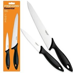 Набор ножей в коробке Fiskars Essential 2 шт. цена и информация | Ножи и аксессуары для них | kaup24.ee