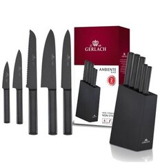 Набор ножей в блоке Gerlach Ambiente, 5 шт. цена и информация | Ножи и аксессуары для них | kaup24.ee