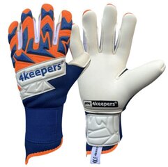 Вратарские перчатки 4keepers Equip Puesta NC, 9.5, синего цвета цена и информация | Тренировочные перчатки. Размер 5 | kaup24.ee