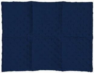 Sensory Owl Soft Weighted Lap Pillow Sensory Soothing - Heavy - Anti Restlessness - Stress Relief - Deep Pressure - Play Therapy - Cotton and Soft Minky Fabric - Navy Blue, 2kg цена и информация | Декоративные подушки и наволочки | kaup24.ee