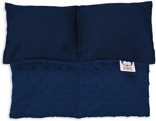 Sensory Owl Soft Weighted Lap Cushion Sensory Soothing - Heavy - Anti Restlessness - Stress Relief - Deep Pressure - Play Therapy - Cotton and Soft Minky Fabric - Navy Blue, 4 кг цена и информация | Декоративные подушки и наволочки | kaup24.ee