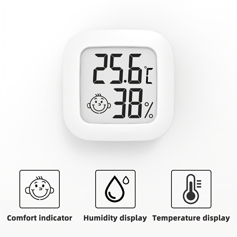 Digitaalne termomeeter Smurf Mini LCD цена и информация | Ilmajaamad, termomeetrid | kaup24.ee