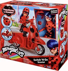 Miraculous Ladybug Scooter, koos nuku ja kahe aksessuaariga hind ja info | Tüdrukute mänguasjad | kaup24.ee